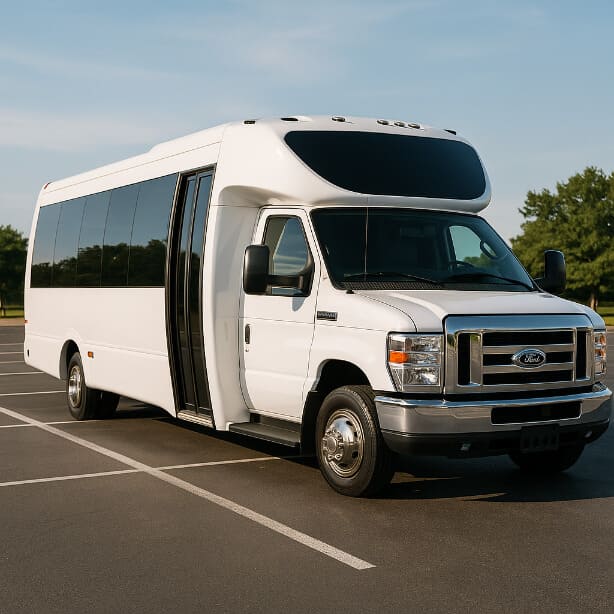 Sandy Springs Shuttle Bus Rentals 20 Passenger Shuttle Bus