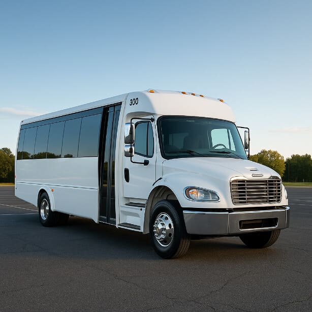 Sandy Springs Shuttle Bus Rentals 25 Passenger Shuttle Bus