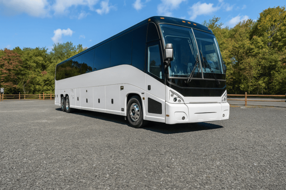 Sandy Springs Shuttle Bus Rentals 56 Passenger Shuttle Bus