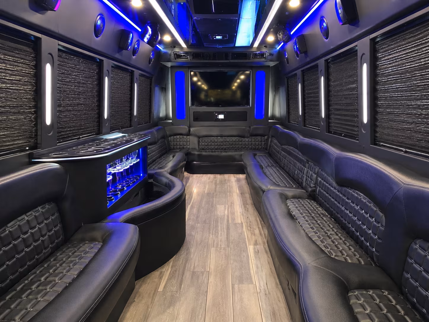 affordable sandy springs prom party bus prices split across your group