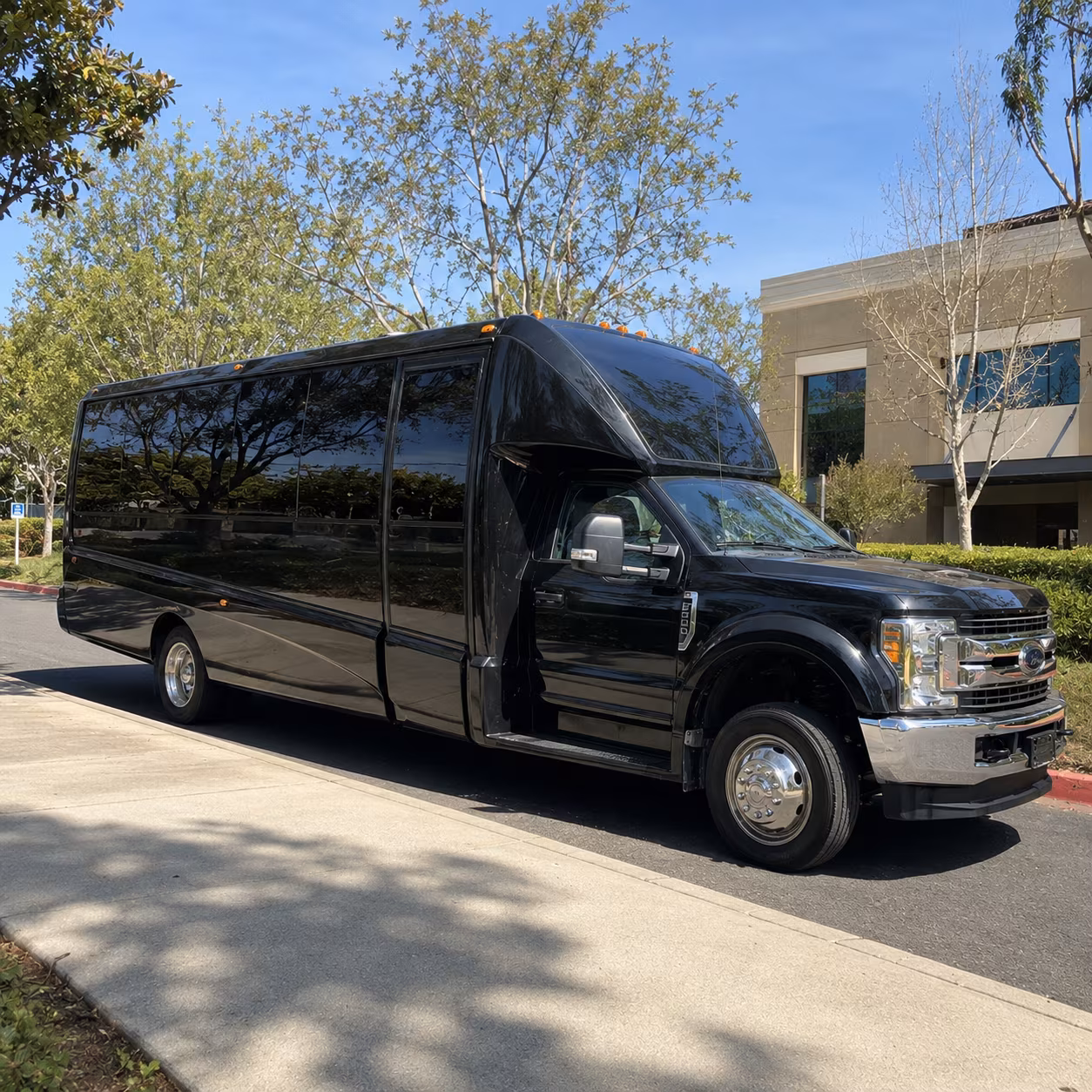 hit every photo stop in your sandy springs party bus before the dance