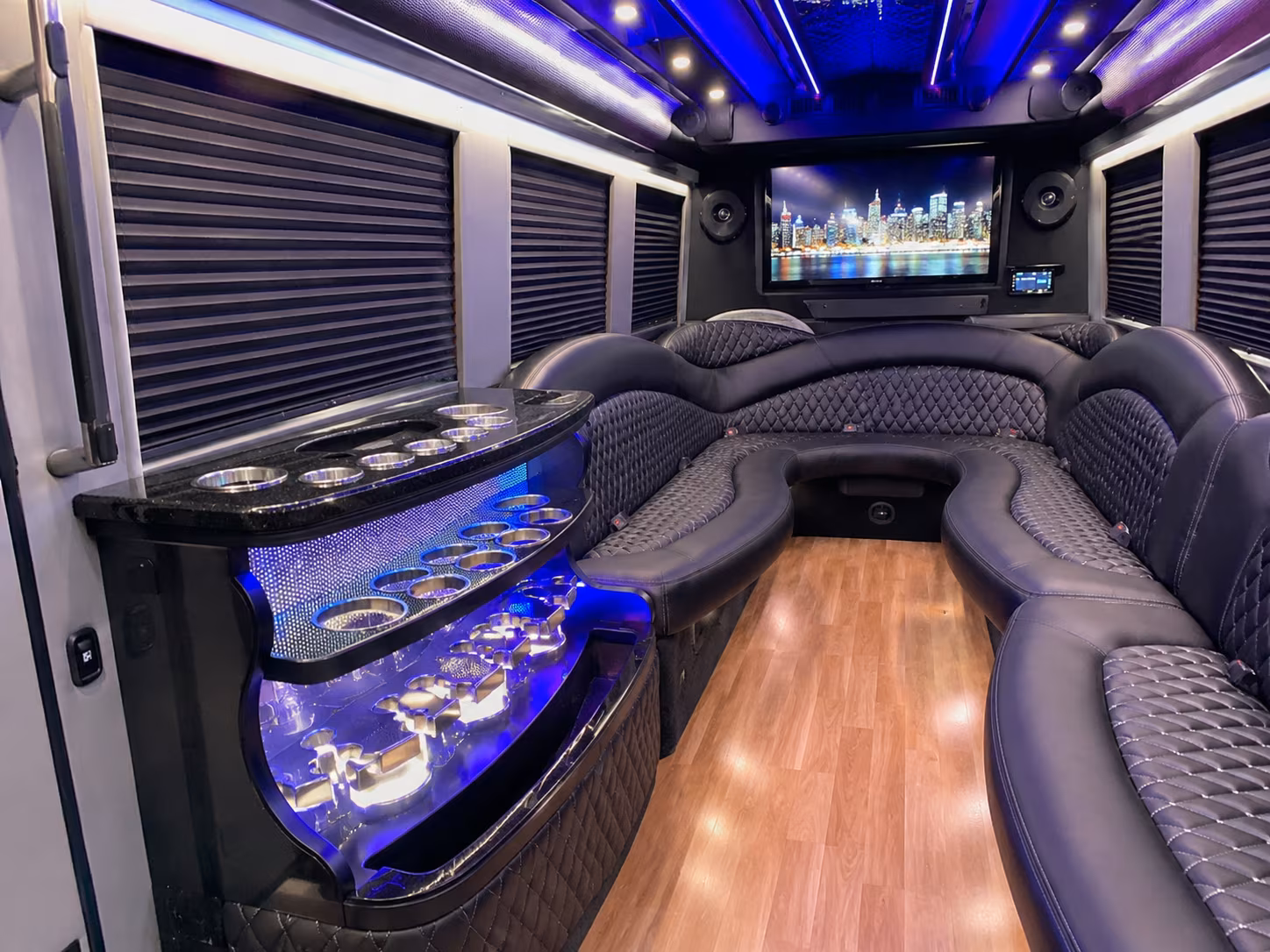 rent a sandy springs prom party bus or charter bus today