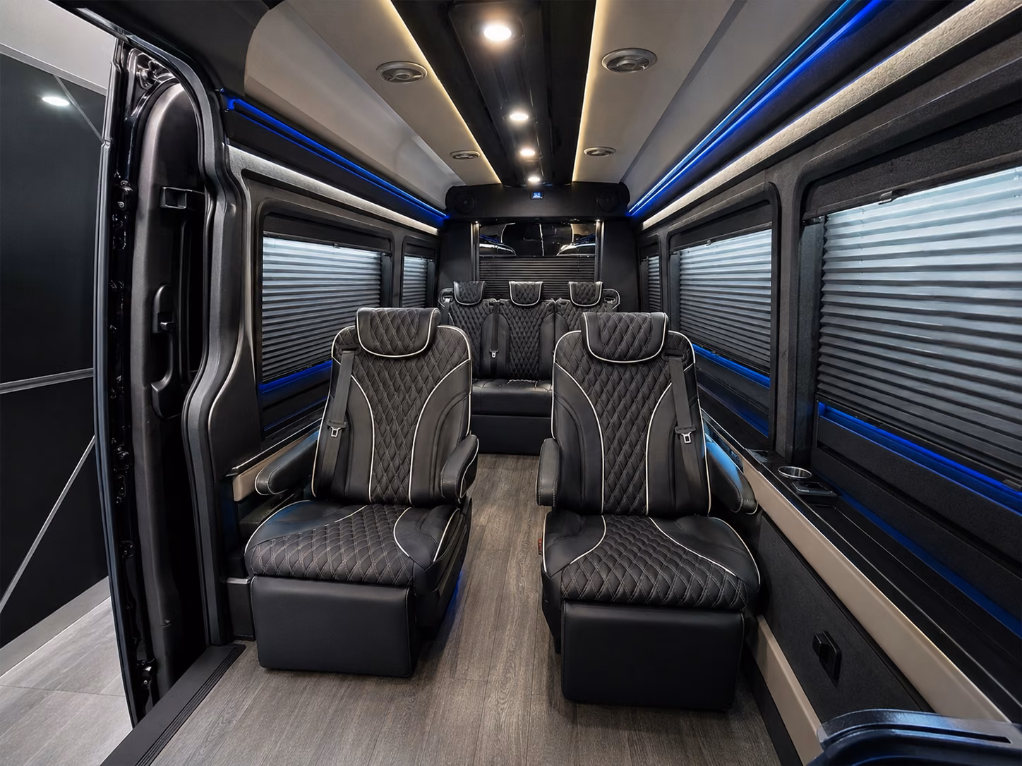 sandy springs airport shuttle buses for employees