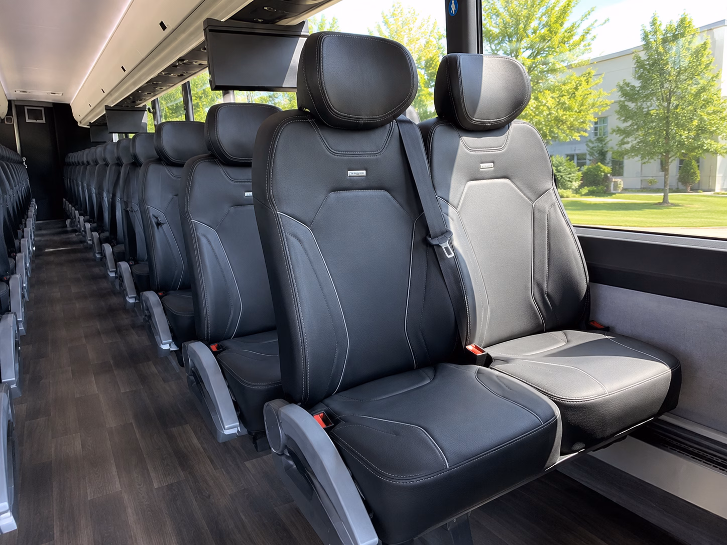 sandy springs construction and film crew shuttle buses