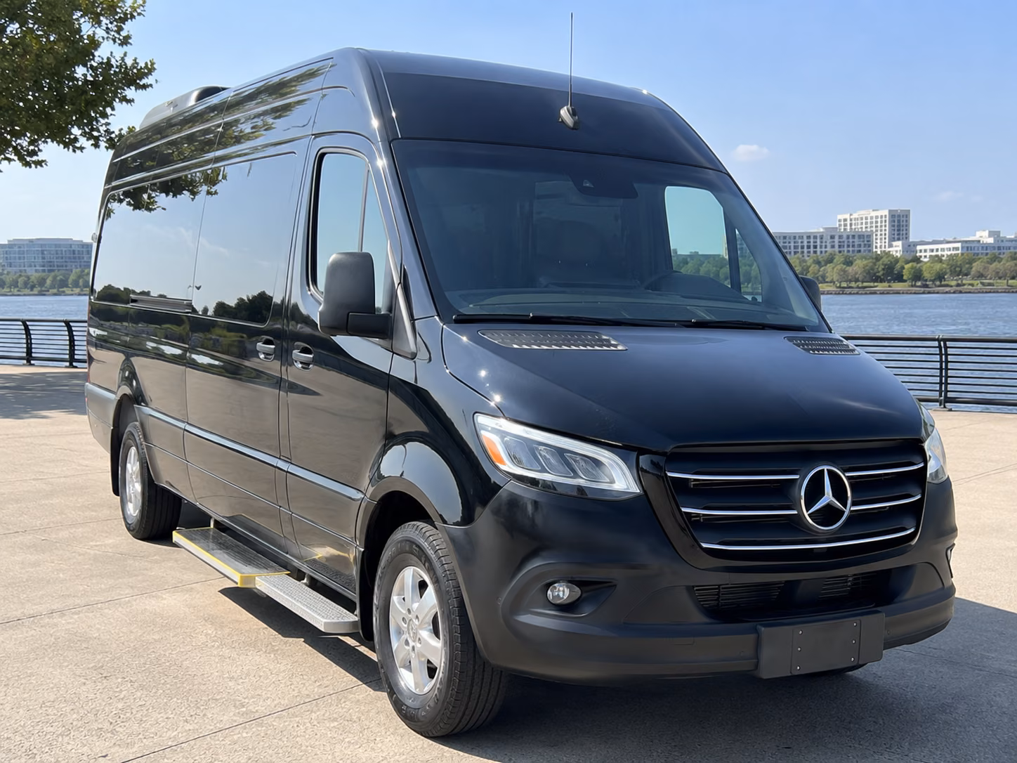 sandy springs military base transfer and troop movement buses