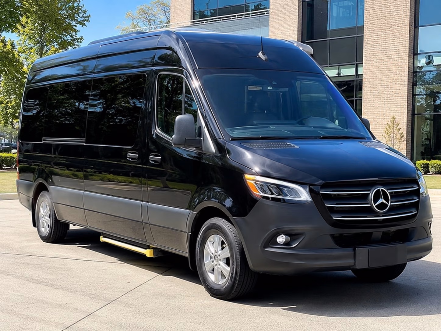 sandy springs parking shuttle and park and ride bus rentals